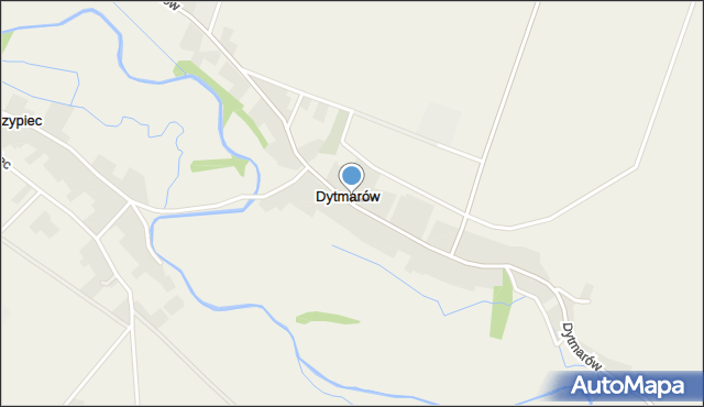 Dytmarów, Dytmarów, mapa Dytmarów