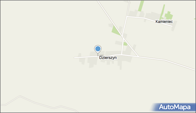 Dzierszyn, Dzierszyn, mapa Dzierszyn