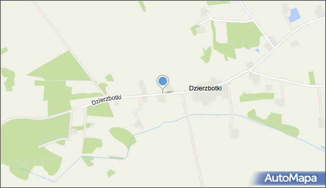 Dzierzbotki, Dzierzbotki, mapa Dzierzbotki