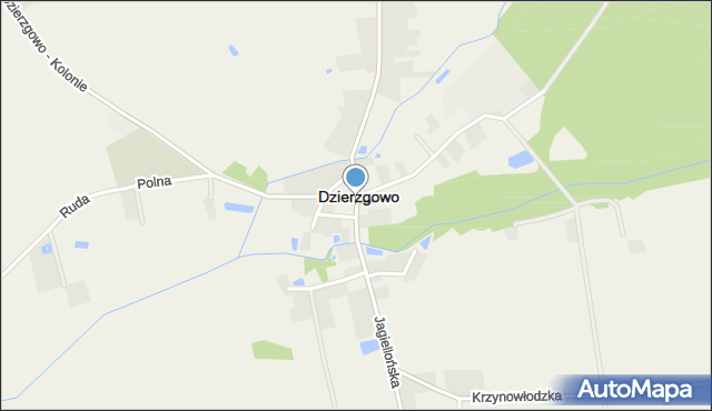 Dzierzgowo, Dzierzgowo, mapa Dzierzgowo