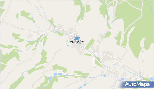 Dziurdziów, Dziurdziów, mapa Dziurdziów