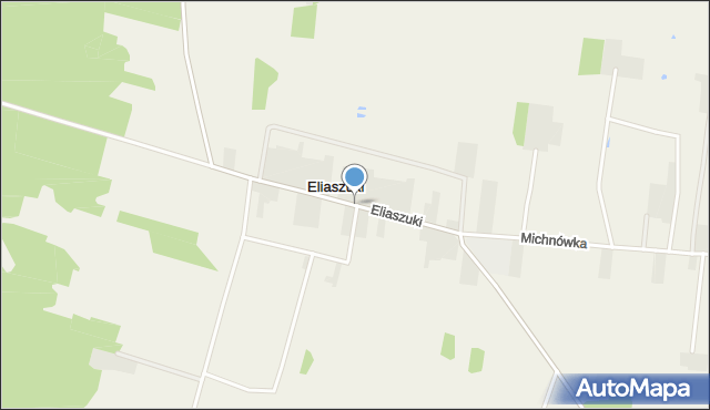 Eliaszuki, Eliaszuki, mapa Eliaszuki