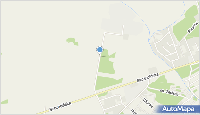 Morzyczyn gmina Kobylanka, Energetyków, mapa Morzyczyn gmina Kobylanka