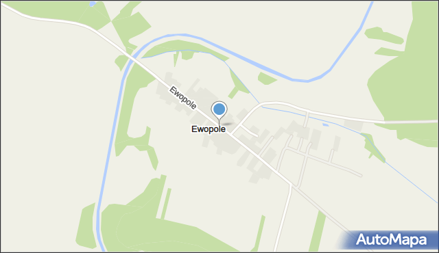 Ewopole, Ewopole, mapa Ewopole