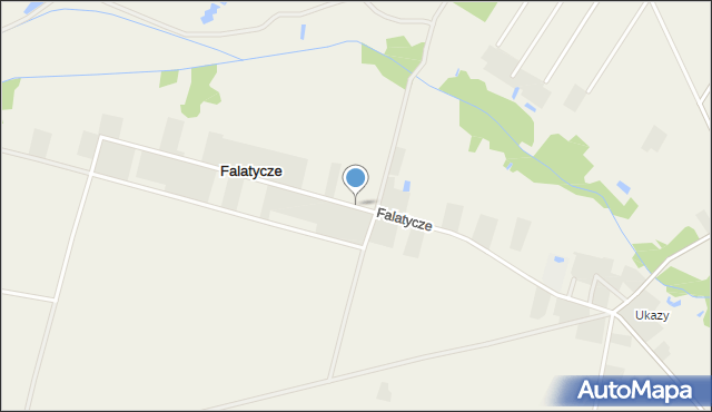 Falatycze, Falatycze, mapa Falatycze