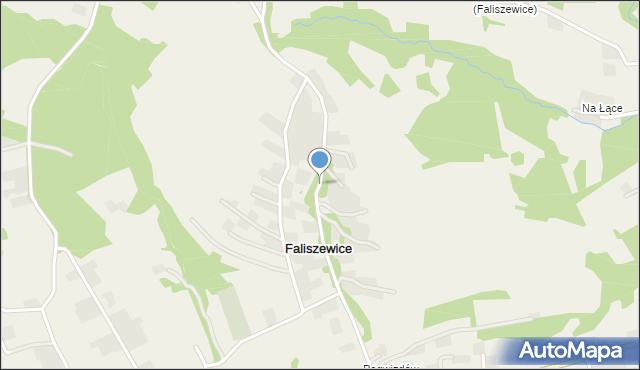 Faliszewice, Faliszewice, mapa Faliszewice