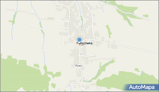 Faliszówka, Faliszówka, mapa Faliszówka