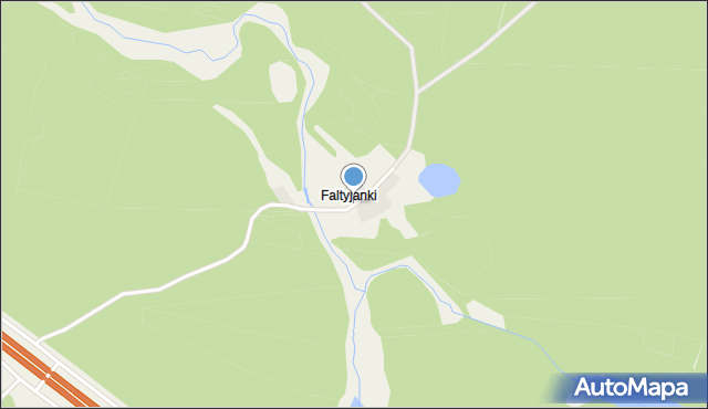 Faltyjanki, Faltyjanki, mapa Faltyjanki