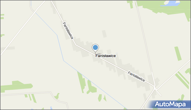 Fanisławice, Fanisławice, mapa Fanisławice