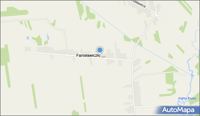 Fanisławiczki, Fanisławiczki, mapa Fanisławiczki