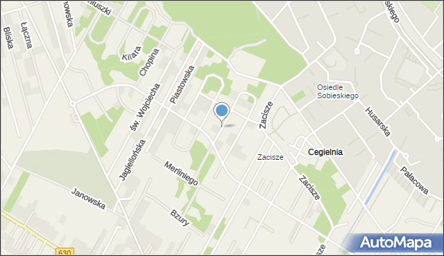 Jabłonna powiat legionowski, Fałata Juliana, mapa Jabłonna powiat legionowski