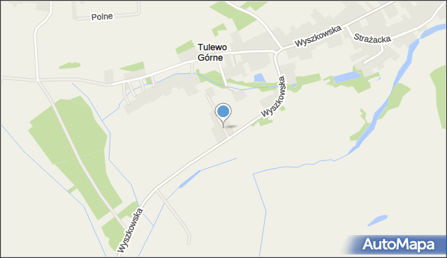 Tulewo, Familijna, mapa Tulewo