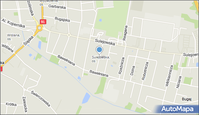 Piotrków Trybunalski, Filtrowa, mapa Piotrków Trybunalski