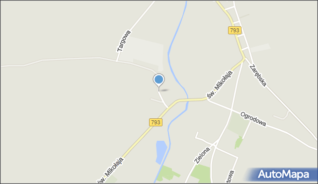 Przyrów, Filtrowa, mapa Przyrów