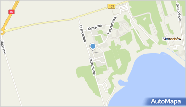 Skorochów, Figowa, mapa Skorochów