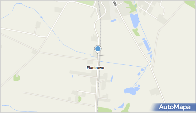 Flantrowo, Flantrowo, mapa Flantrowo