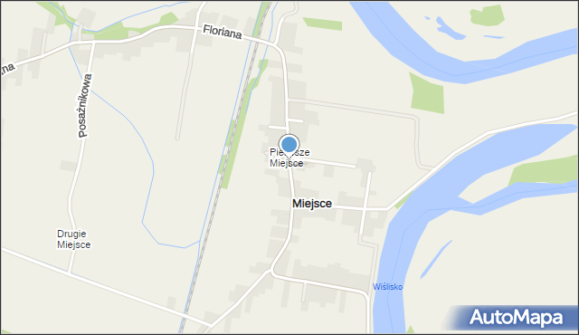 Miejsce gmina Spytkowice, Floriana, mapa Miejsce gmina Spytkowice