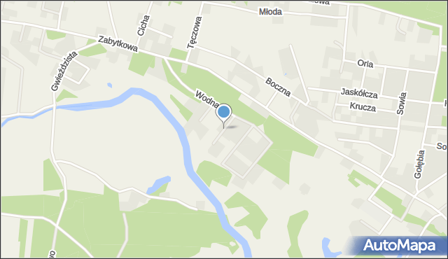 Przyłęki gmina Białe Błota, Flisacka, mapa Przyłęki gmina Białe Błota