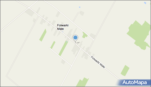 Folwarki Małe, Folwarki Małe, mapa Folwarki Małe