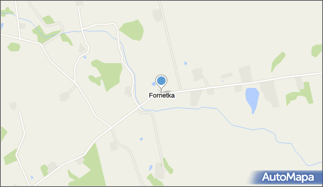 Fornetka, Fornetka, mapa Fornetka