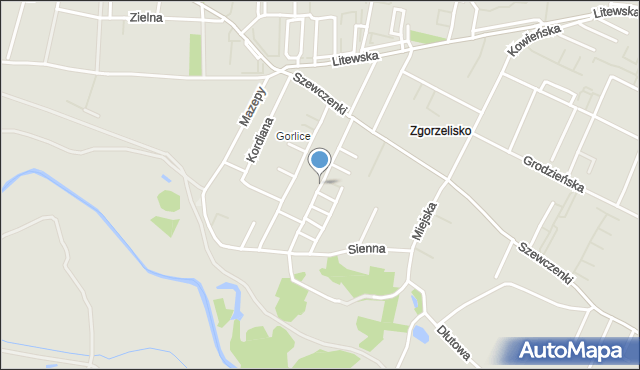 Wrocław, Franki Iwana, mapa Wrocławia