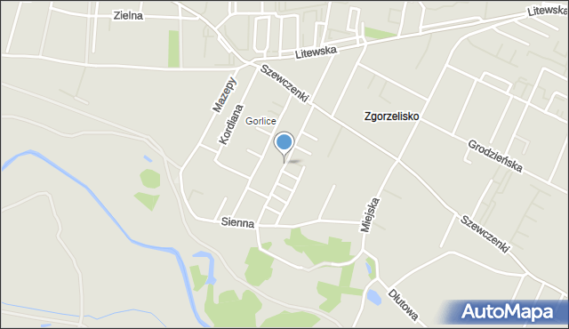 Wrocław, Franki Iwana, mapa Wrocławia