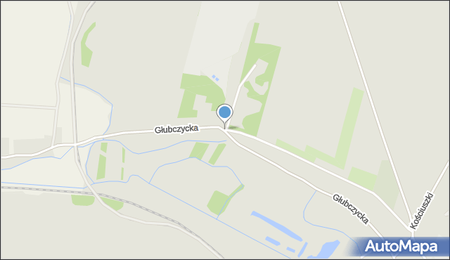 Baborów, Gajowa, mapa Baborów