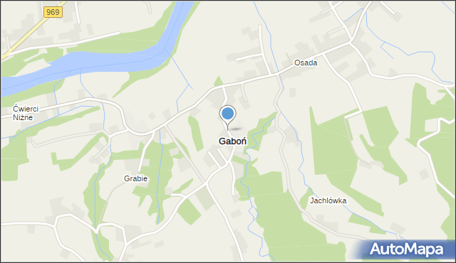 Gaboń, Gaboń, mapa Gaboń