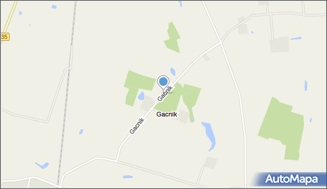 Gacnik, Gacnik, mapa Gacnik