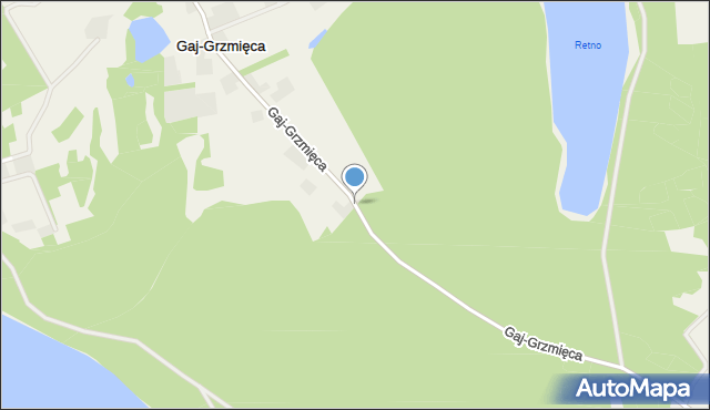 Gaj-Grzmięca, Gaj-Grzmięca, mapa Gaj-Grzmięca