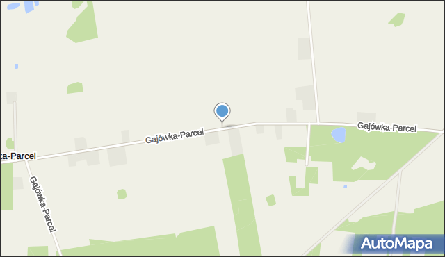 Gajówka-Parcel, Gajówka-Parcel, mapa Gajówka-Parcel