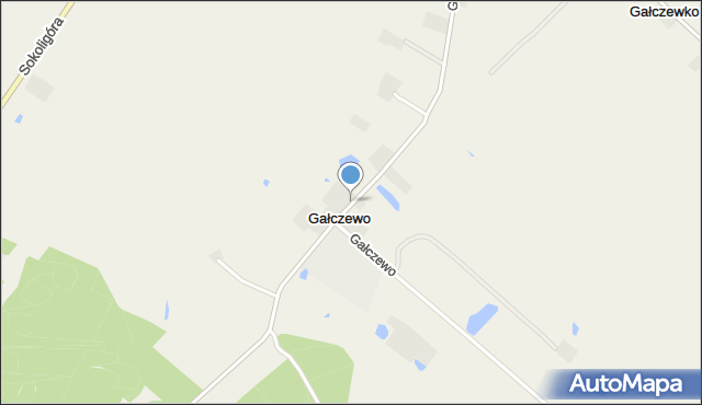 Gałczewo, Gałczewo, mapa Gałczewo