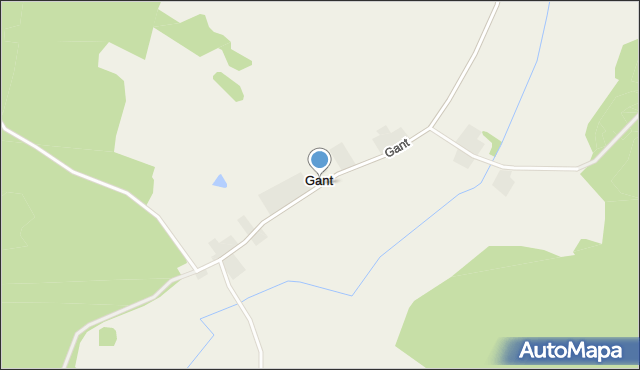 Gant, Gant, mapa Gant