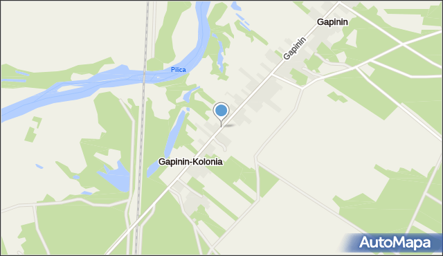 Gapinin-Kolonia, Gapinin-Kolonia, mapa Gapinin-Kolonia