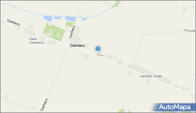 Garbacz, Garbacz, mapa Garbacz