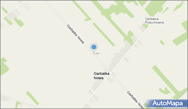 Garbatka Nowa, Garbatka Nowa, mapa Garbatka Nowa