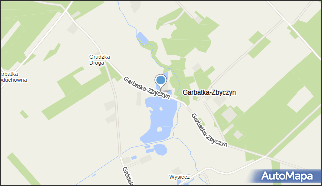 Garbatka-Zbyczyn, Garbatka-Zbyczyn, mapa Garbatka-Zbyczyn