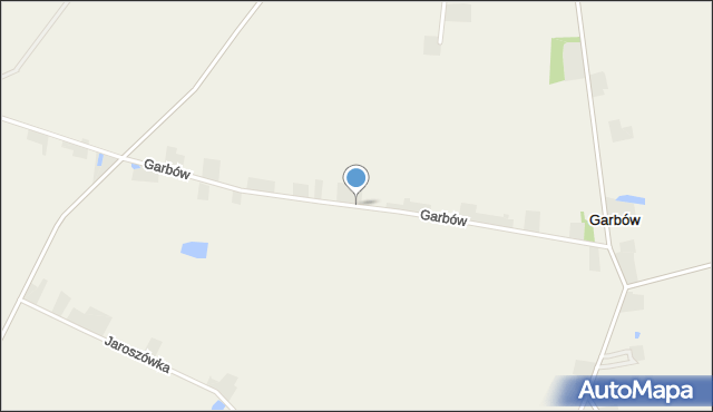 Garbów gmina Bedlno, Garbów, mapa Garbów gmina Bedlno