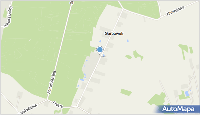 Garbówek, Garbówek, mapa Garbówek