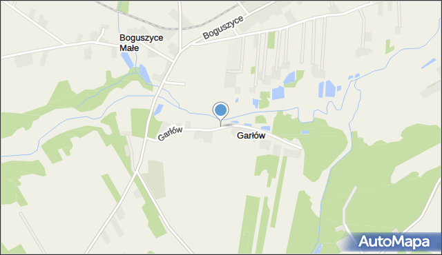 Garłów, Garłów, mapa Garłów