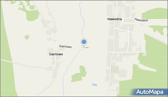 Garnowo, Garnowo, mapa Garnowo