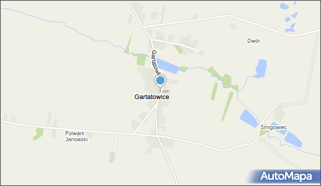 Gartatowice, Gartatowice, mapa Gartatowice