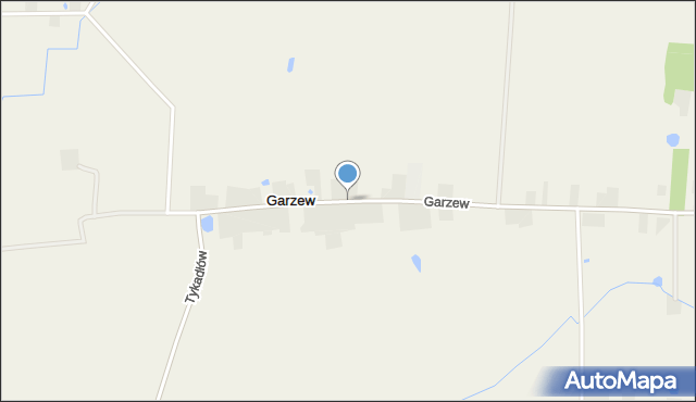Garzew, Garzew, mapa Garzew
