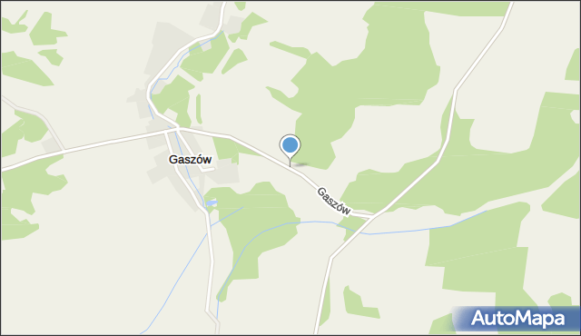 Gaszów, Gaszów, mapa Gaszów