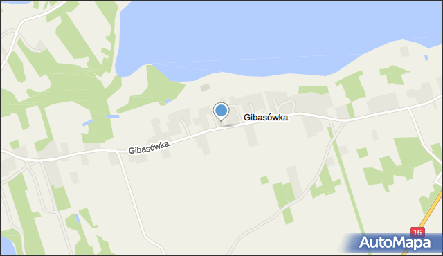 Gibasówka, Gibasówka, mapa Gibasówka