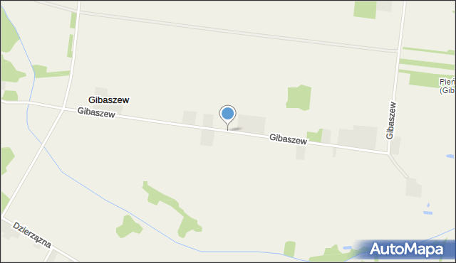 Gibaszew, Gibaszew, mapa Gibaszew