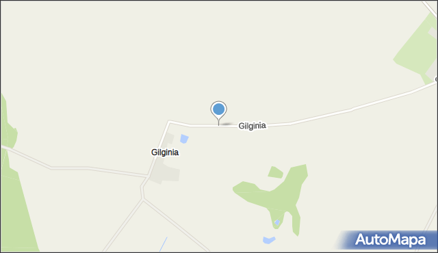 Gilginia, Gilginia, mapa Gilginia