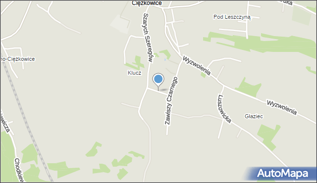 Jaworzno, Gierymskiego Aleksandra, mapa Jaworzno