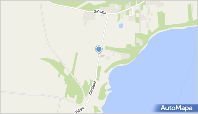 Barkowice Mokre, Glinianki, mapa Barkowice Mokre