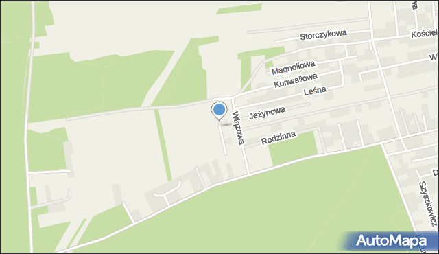 Ćmiłów, Głogowa, mapa Ćmiłów